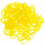 Gumičky na vlasy Odolné 130 ks žluté - 2