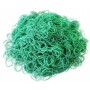 Gumičky na vlasy odolné zelené 130 ks. M - 2